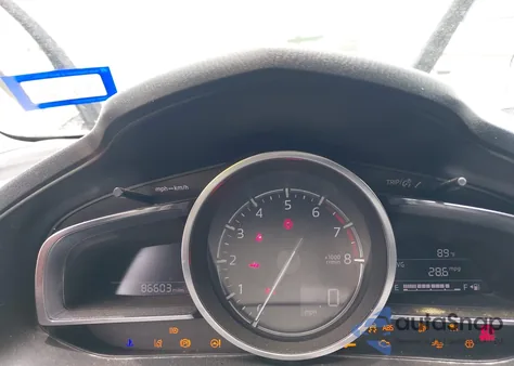 2018 Mazda Mazda3 Grand Touring из США, поврежденный, VIN 3MZBN1M33JM267262